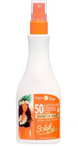 Brume de lait coco FPS 50 au MonoÏ de Tahiti 150ml